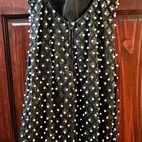 B. DARLIN black pearl midi dress - worn for 4 hours! - Picture 4 of 8